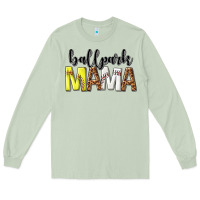 Matcha ballpark mama Long Sleeve Tee - texasbilliewilder