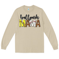 Mushroom ballpark mama Long Sleeve Tee - texasbilliewilder