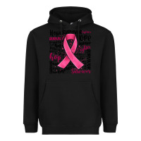 Black breast cancer ribbon Heavyweight Hoodie - JahusDesignShop