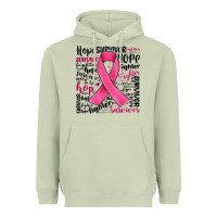 Matcha breast cancer ribbon Heavyweight Hoodie - JahusDesignShop