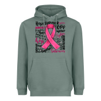 Sage breast cancer ribbon Heavyweight Hoodie - JahusDesignShop