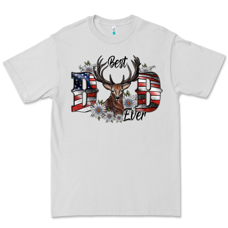 Best Dad Ever Premium Tee by SublimationCraftShop | Teevron
