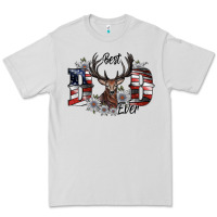 Dove Grey best dad ever Premium Tee - SublimationCraftShop