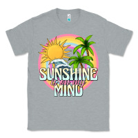Heather Grey sunshine is on my mind Classic Tee - texasbilliewilder