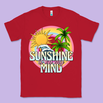Sunshine Is On My Mind Classic Tee Designed By Texasbilliewilder