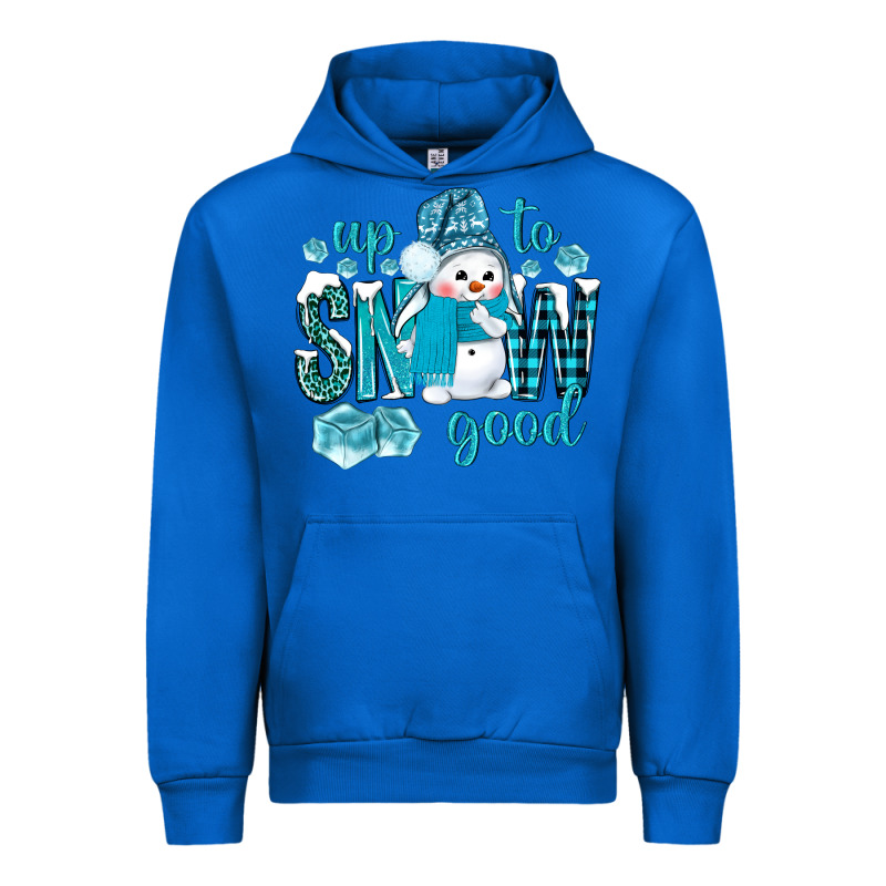 Up To Snow Good And Cute Snowman Urban Hoodie by NancyCooperArtShop | Teevron