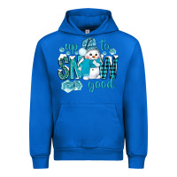 Cobalt up to snow good and cute snowman Urban Hoodie - NancyCooperArtShop