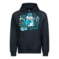 Navy up to snow good and cute snowman Urban Hoodie - NancyCooperArtShop