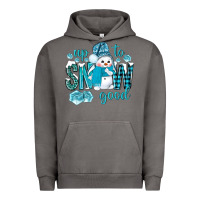 Pigment Tornado up to snow good and cute snowman Urban Hoodie - NancyCooperArtShop
