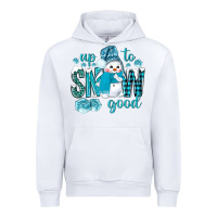 White up to snow good and cute snowman Urban Hoodie - NancyCooperArtShop