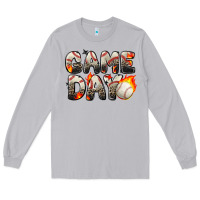 Moon Dust game day baseball leopard Long Sleeve Tee - Zillion Design Studio