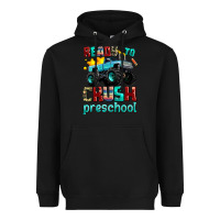 Black ready to school crush preschool Heavyweight Hoodie - AdoDesignShop