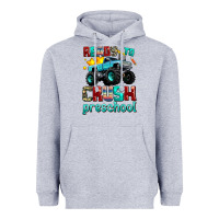 Heather Grey ready to school crush preschool Heavyweight Hoodie - AdoDesignShop