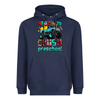 Navy ready to school crush preschool Heavyweight Hoodie - AdoDesignShop
