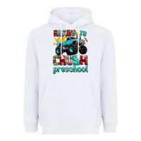 White ready to school crush preschool Heavyweight Hoodie - AdoDesignShop
