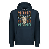 Navy mama Premium Hoodie - MaliasSmallBusiness