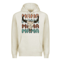 Oatmeal Heather mama Premium Hoodie - MaliasSmallBusiness