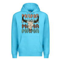 Ocean Blue mama Premium Hoodie - MaliasSmallBusiness