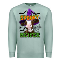 Seafoam Spooky heifer halloween Premium Sweatshirt - Artiststas