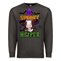 Smoke Spooky heifer halloween Premium Sweatshirt - Artiststas