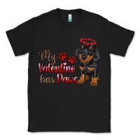 Black my valentine has paws Classic Tee - RanaPortraitStore