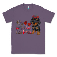 Lavender my valentine has paws Classic Tee - RanaPortraitStore