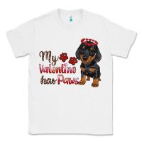 White my valentine has paws Classic Tee - RanaPortraitStore