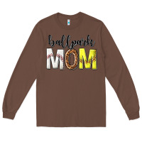 Chestnut ballpark mom Long Sleeve Tee - texasbilliewilder