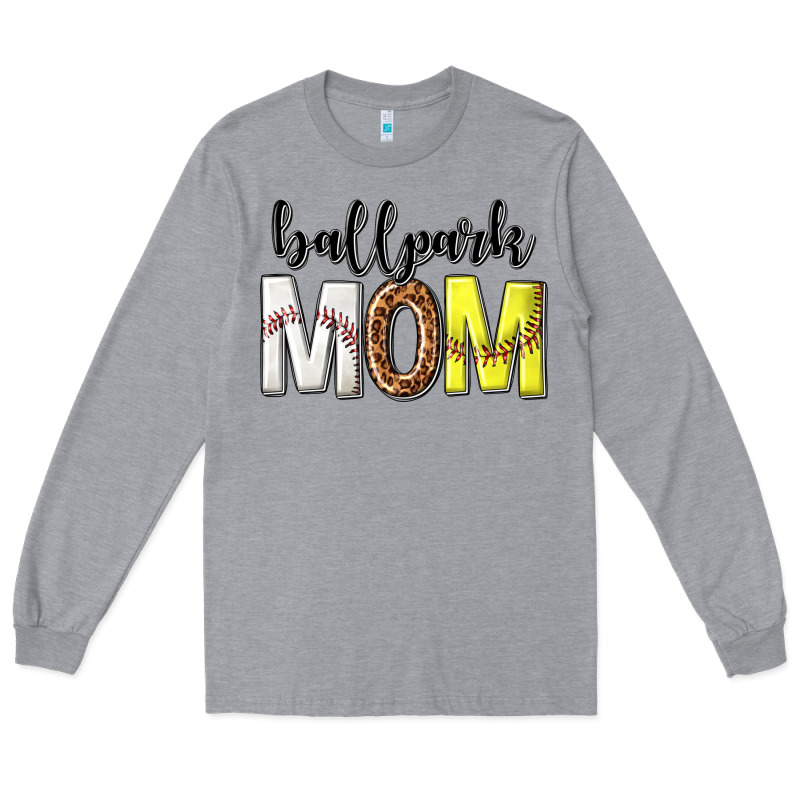 Ballpark Mom Long Sleeve Tee by texasbilliewilder | Teevron