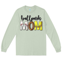 Matcha ballpark mom Long Sleeve Tee - texasbilliewilder