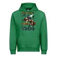 Emerald and they call the thing rodeo cowboy Urban Hoodie - MaliasSmallBusiness