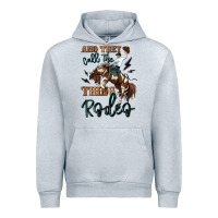 Heather Grey and they call the thing rodeo cowboy Urban Hoodie - MaliasSmallBusiness