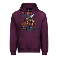 Mauve Wine and they call the thing rodeo cowboy Urban Hoodie - MaliasSmallBusiness