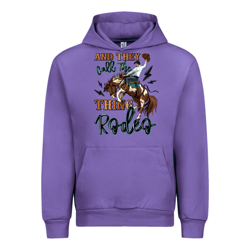 And They Call The Thing Rodeo Cowboy Urban Hoodie by MaliasSmallBusiness | Teevron