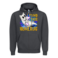 Smoke I Found This Humerus Zipper Hoodie - texasbilliewilder
