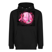 Black breast cancer volleyball Heavyweight Hoodie - JahusDesignShop