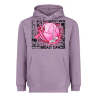 Lavender breast cancer volleyball Heavyweight Hoodie - JahusDesignShop
