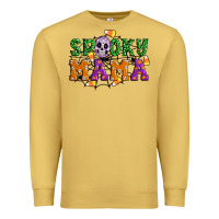 Antique Gold Spooky mama Premium Sweatshirt - Artiststas