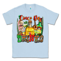 Dusty Blue cinco de drinko Classic Tee - Zillion Design Studio
