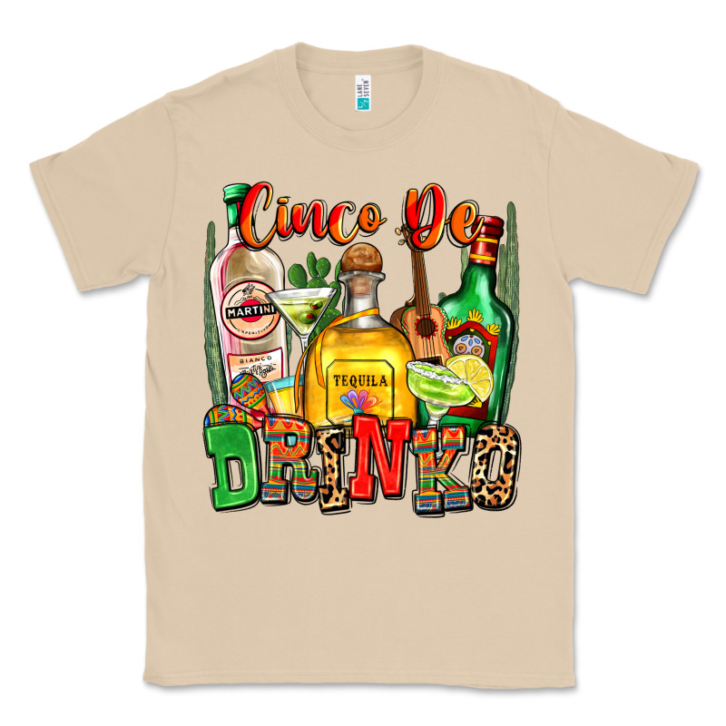 Cinco De Drinko Classic Tee by Zillion Design Studio | Teevron