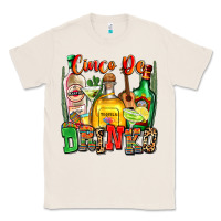 Natural cinco de drinko Classic Tee - Zillion Design Studio