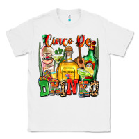 White cinco de drinko Classic Tee - Zillion Design Studio