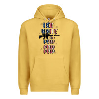Antique Gold red white and pew pew pew Premium Hoodie - MaliasSmallBusiness