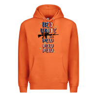 Carrot red white and pew pew pew Premium Hoodie - MaliasSmallBusiness