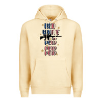 Pina Colada red white and pew pew pew Premium Hoodie - MaliasSmallBusiness