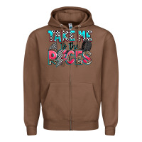 Chestnut take me to the races Zipper Hoodie - Zillion Design Studio