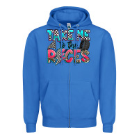 True Royal take me to the races Zipper Hoodie - Zillion Design Studio
