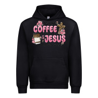 Black give me coffee jesus Urban Hoodie - MaliasSmallBusiness