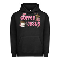 Pigment Black give me coffee jesus Urban Hoodie - MaliasSmallBusiness