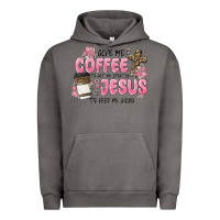Pigment Tornado give me coffee jesus Urban Hoodie - MaliasSmallBusiness